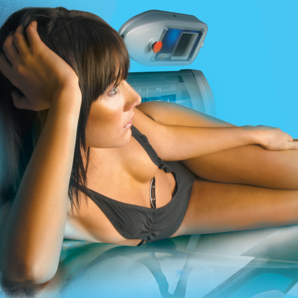 Aparat de Bronzare Orizontal King Body Plus 4 coloane